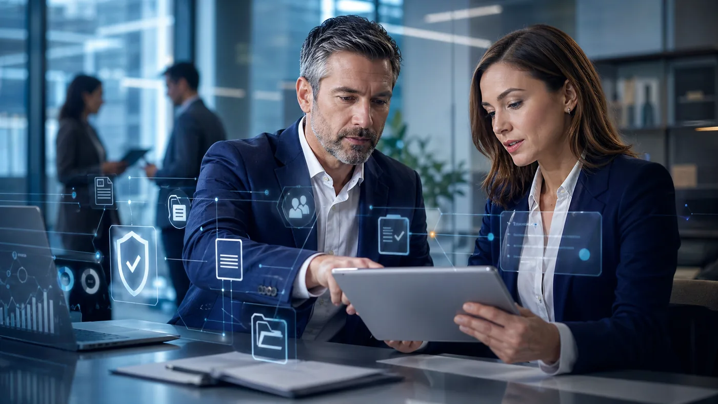 Building compliance-ready risk intelligence across insurance operations illustration