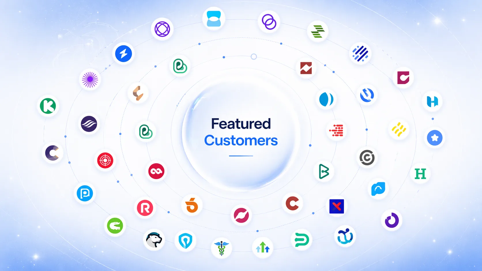 Featured customers client network